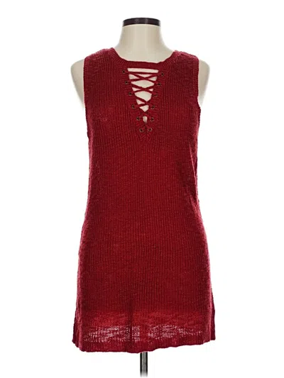 Pre-owned Torrid Casual Dress In Burgundy