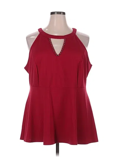 Pre-owned Torrid Casual Dress In Burgundy