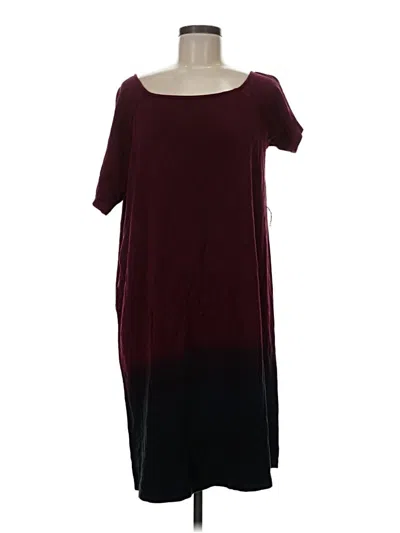 Pre-owned Torrid Casual Dress In Burgundy
