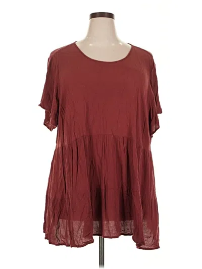 Pre-owned Torrid Casual Dress In Burgundy