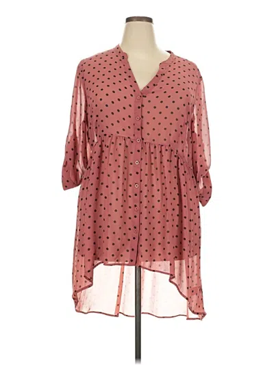Pre-owned Torrid Casual Dress In Burgundy