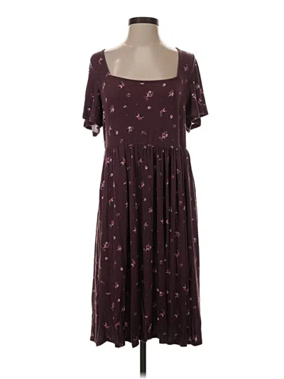 Pre-owned Torrid Casual Dress In Burgundy