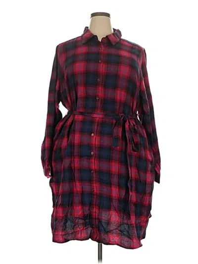 Pre-owned Torrid Casual Dress In Burgundy