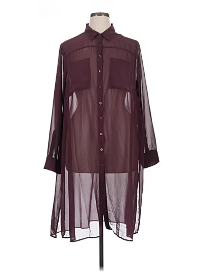 Pre-owned Torrid Casual Dress In Burgundy