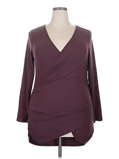 Pre-owned Torrid Casual Dress In Burgundy
