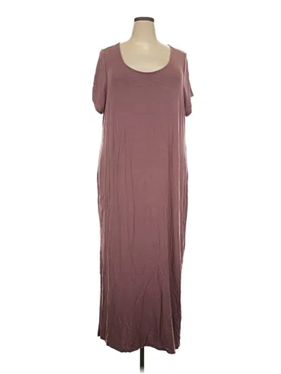 Pre-owned Torrid Casual Dress In Burgundy