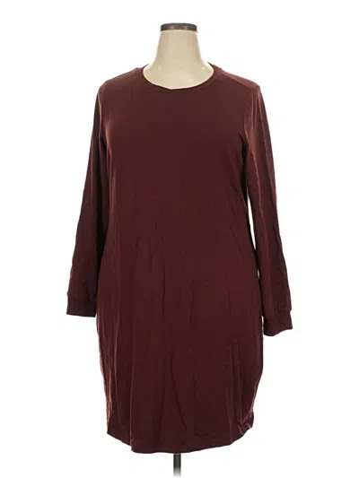 Torrid Casual Dress In Burgundy