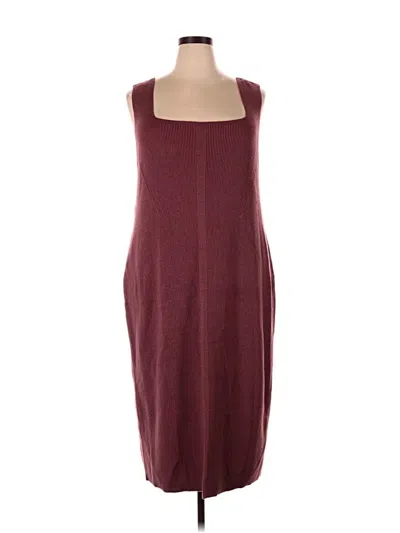Torrid Casual Dress In Burgundy