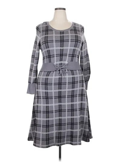 Torrid Casual Dress In Gray