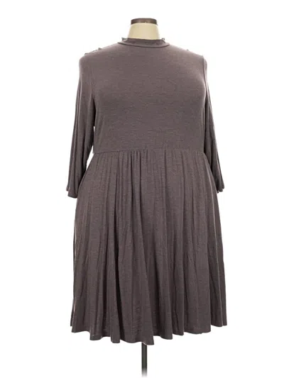 Pre-owned Torrid Casual Dress In Gray