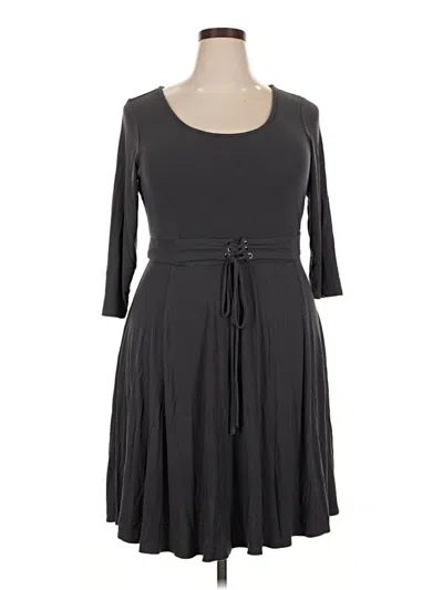 Pre-owned Torrid Casual Dress In Gray
