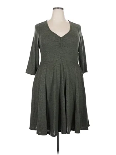 Torrid Casual Dress In Gray