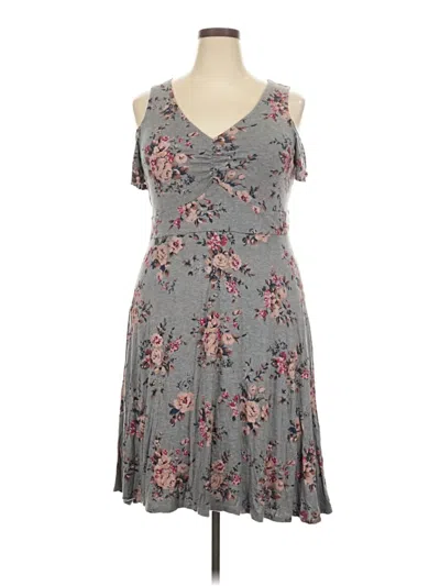 Pre-owned Torrid Casual Dress In Gray