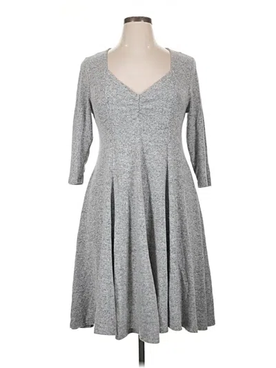 Pre-owned Torrid Casual Dress In Gray