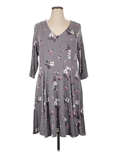 Pre-owned Torrid Casual Dress In Gray