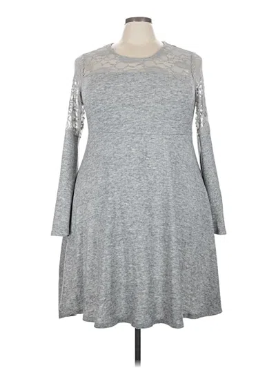 Pre-owned Torrid Casual Dress In Gray