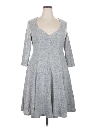 Pre-owned Torrid Casual Dress In Gray