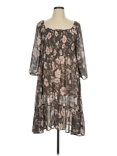 Pre-owned Torrid Casual Dress In Gray