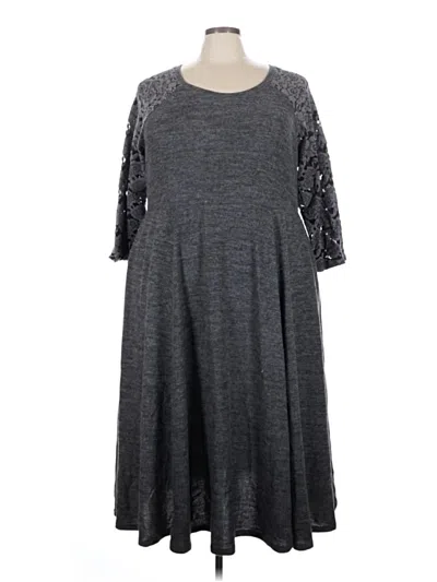 Pre-owned Torrid Casual Dress In Gray