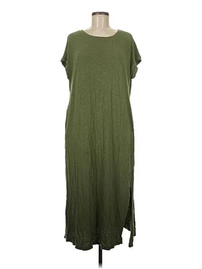 Pre-owned Torrid Casual Dress In Green