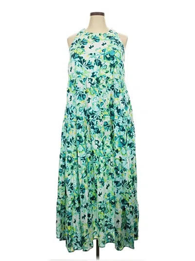 Pre-owned Torrid Casual Dress In Green
