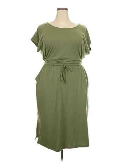 Pre-owned Torrid Casual Dress In Green