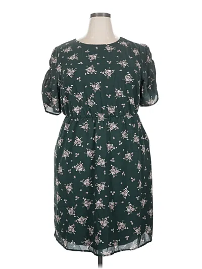 Pre-owned Torrid Casual Dress In Green