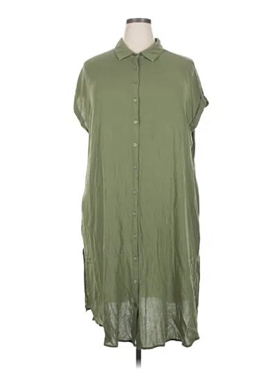 Pre-owned Torrid Casual Dress In Green
