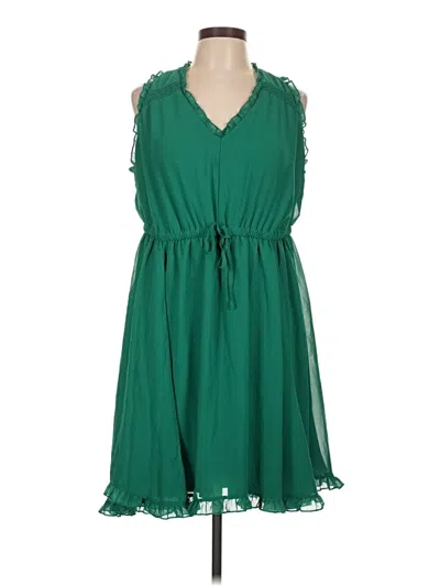 Pre-owned Torrid Casual Dress In Green