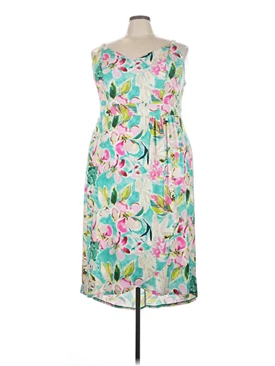 Pre-owned Torrid Casual Dress In Green