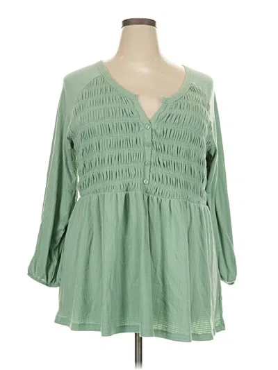 Pre-owned Torrid Casual Dress In Green