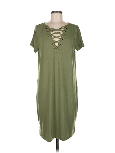 Pre-owned Torrid Casual Dress In Green