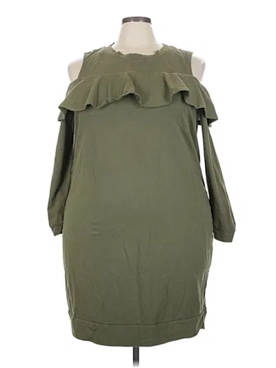 Pre-owned Torrid Casual Dress In Green
