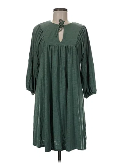 Pre-owned Torrid Casual Dress In Green