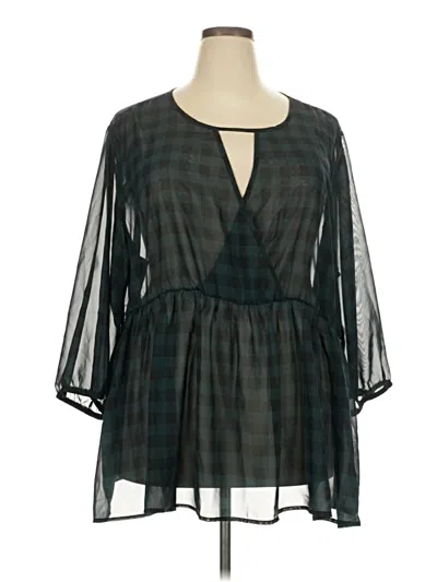 Pre-owned Torrid Casual Dress In Green