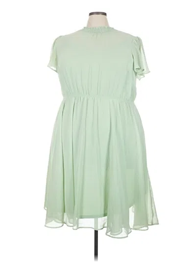 Pre-owned Torrid Casual Dress In Green
