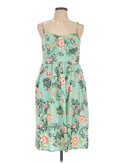Pre-owned Torrid Casual Dress In Green