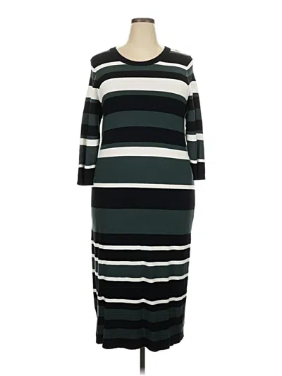 Pre-owned Torrid Casual Dress In Green