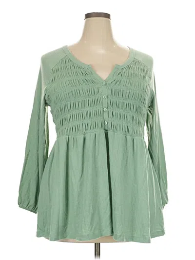 Pre-owned Torrid Casual Dress In Green
