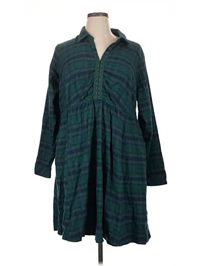 Pre-owned Torrid Casual Dress In Green