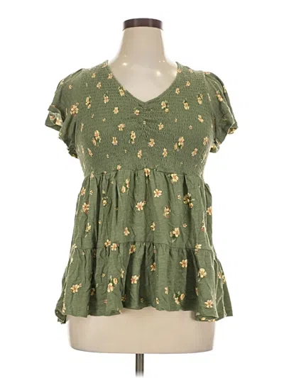 Pre-owned Torrid Casual Dress In Green