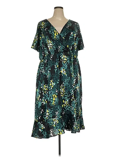 Pre-owned Torrid Casual Dress In Green