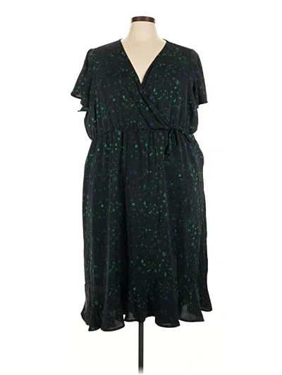 Pre-owned Torrid Casual Dress In Green