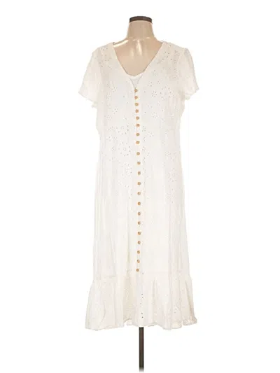 Pre-owned Torrid Casual Dress In Ivory