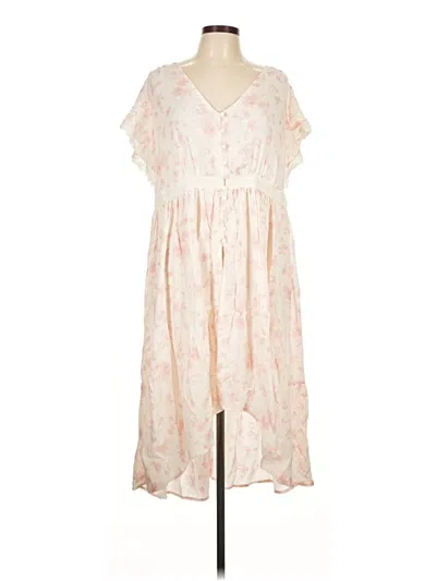 Pre-owned Torrid Casual Dress In Ivory