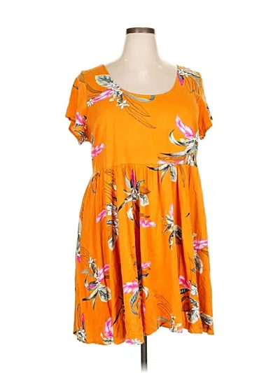 Pre-owned Torrid Casual Dress In Orange