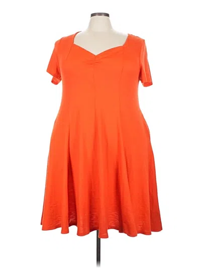 Pre-owned Torrid Casual Dress In Orange