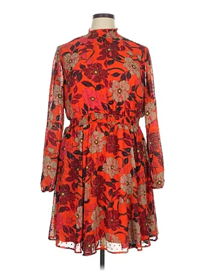 Pre-owned Torrid Casual Dress In Orange