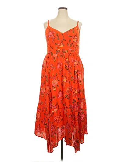 Pre-owned Torrid Casual Dress In Orange