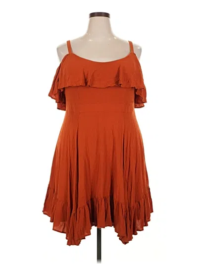 Pre-owned Torrid Casual Dress In Orange
